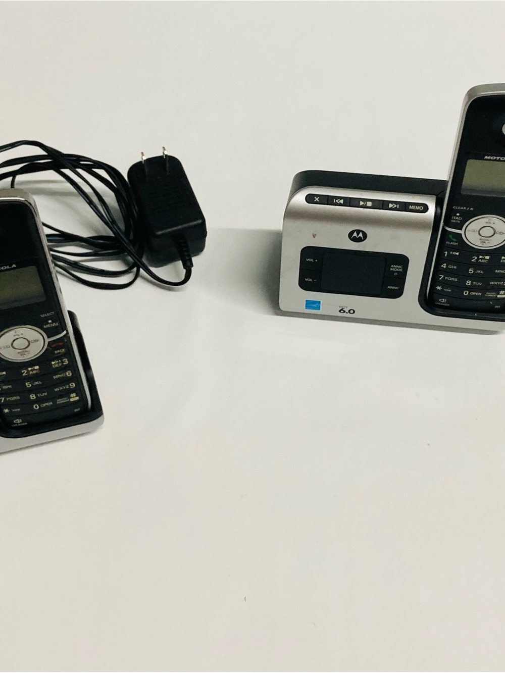 Motorola Black Cordless Home Telephones